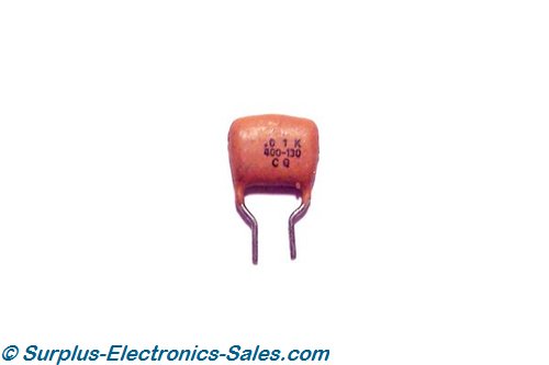 .01uF 10% Tol. 400V Polyester Capacitor